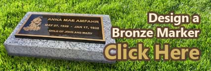 Design a bronze marker